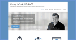 Desktop Screenshot of clancyclark.com